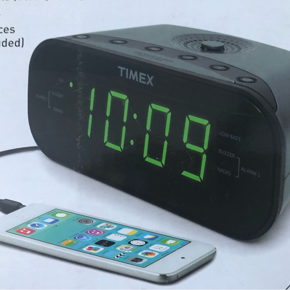 Timex Other - New In Box: Timex Audio AM/FM Dual Alarm Clock with Digital Tuning - 20 Presets